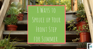 8 Ways to Spruce up Your Front Step for Summer