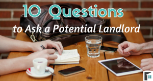 10 Questions to Ask a Potential Landlord