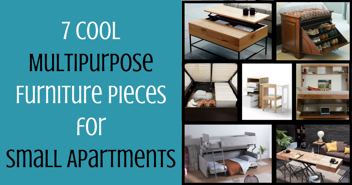 7 Cool Multipurpose Furniture Pieces for Small Apartments