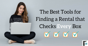 Best tools for finding a rental Image